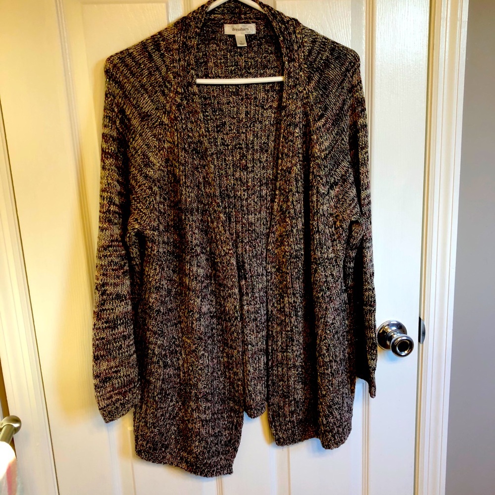 Dress Barn Open Front Cardigan